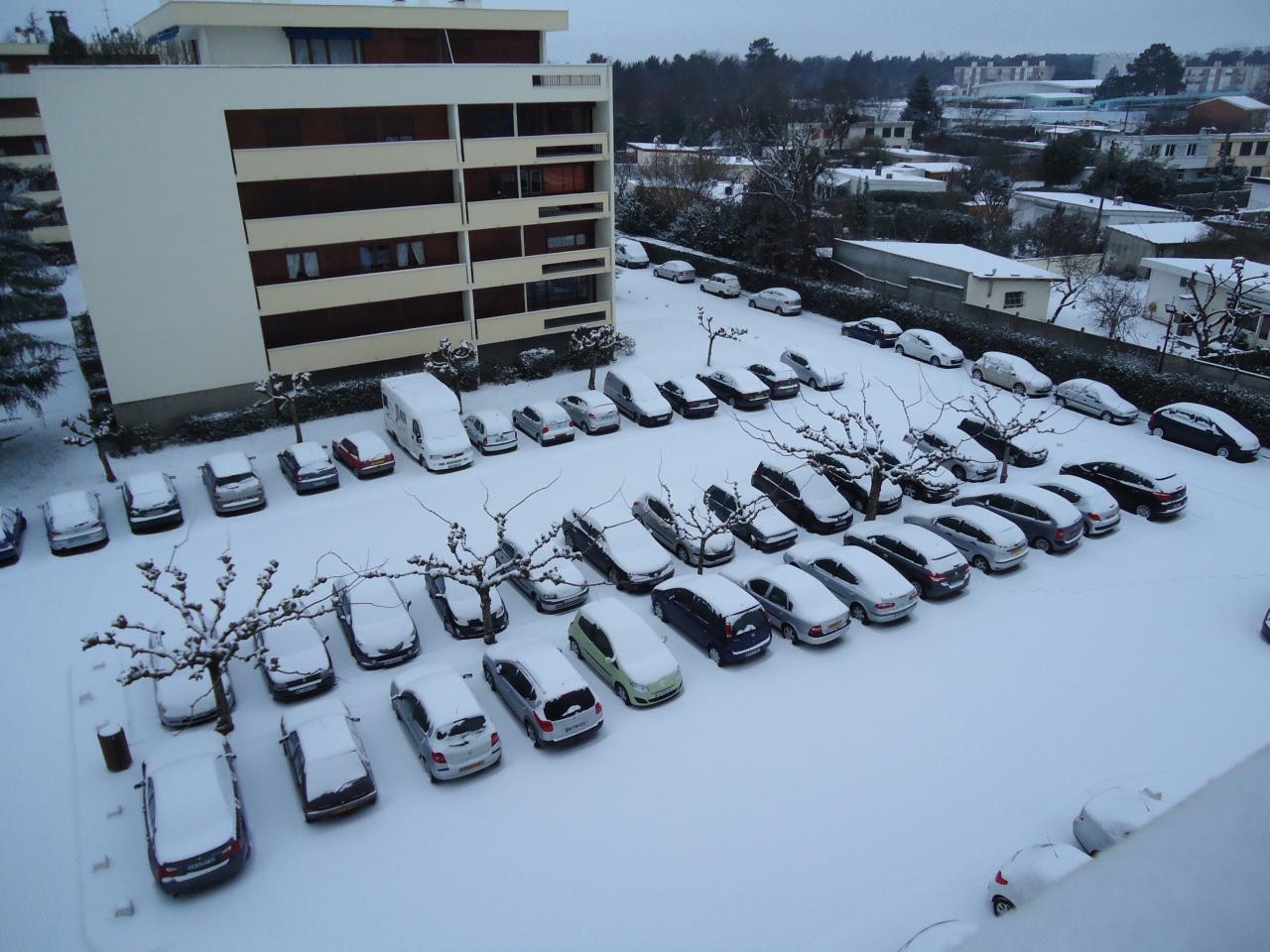 Residence sous la neige 6